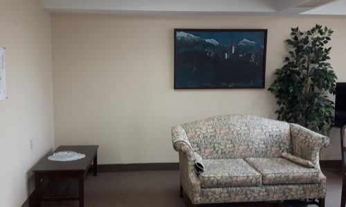 Senior Living & Healthcare Facility Sitting Room Interior Painting