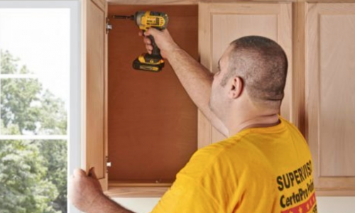 Removing The Cabinet to be painted