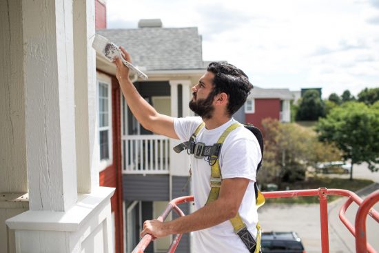 certapro painter exterior painting an hoa facility