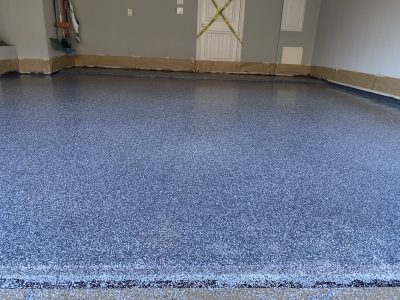 Garage Floor Painting Project in McKinney