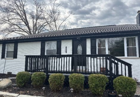 Exterior Painting and Custom Porch Overhang