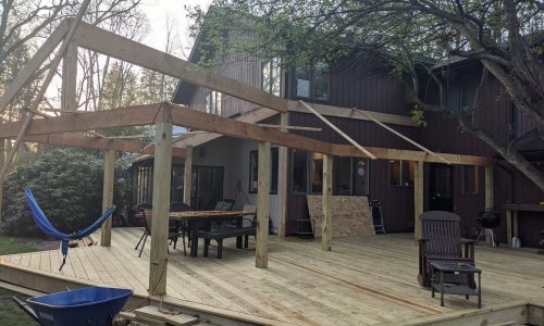 Framing the Deck