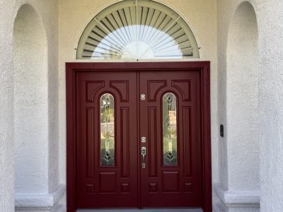 painted door