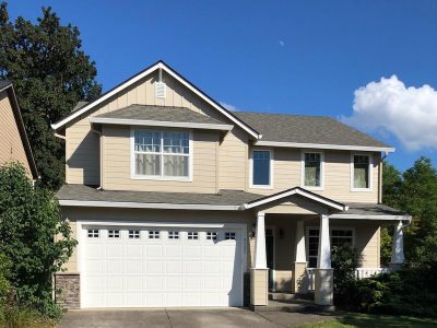 Tan Home Exterior