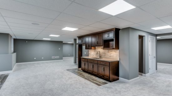 Finished. Basement