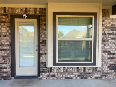 house exterior after trim update