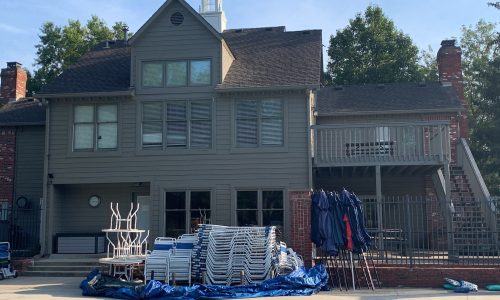 Clubhouse Wood Repairs & Painting