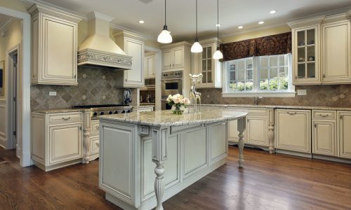 Cabinet Painting Project in Sienna