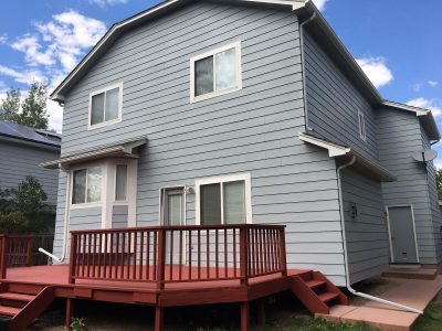 Exterior painting by CertaPro house painters in Superior, CO