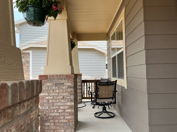 house exterior porch before trim repaint Preview Image 7