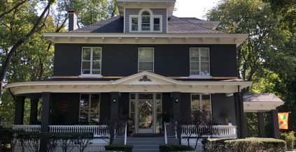 Dark Blue Home