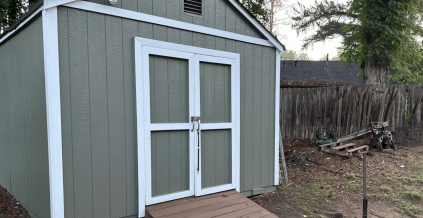 Shed Painting in Austell, GA