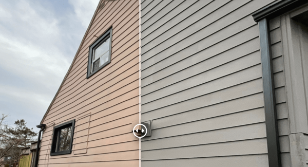 Dark Exterior Repaint in Scarborough, Toronto