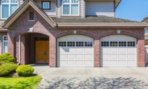 Garage door painting services