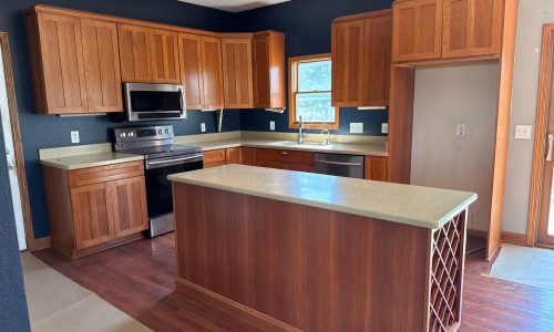 Before Painting Interior Cabinets
