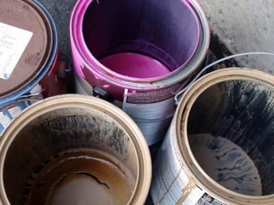paint cans