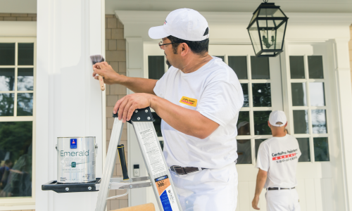 Exterior house painting contractor