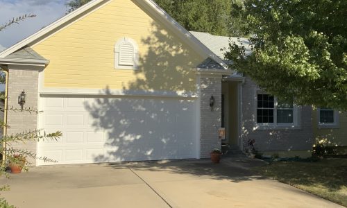 Yellow & White Exterior