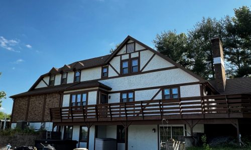 Cottage Exterior House Painting