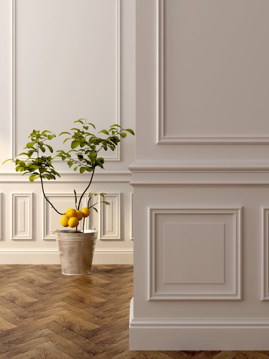 Wainscoting services interior room