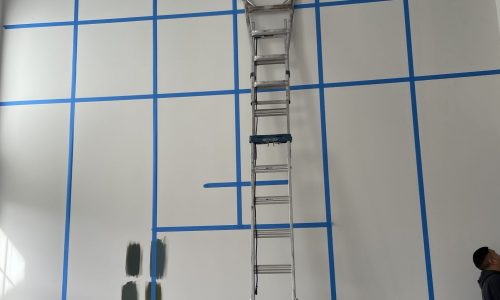 Interior Living Room Transformation (During)