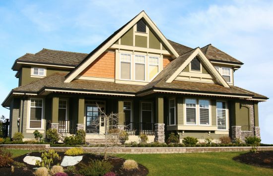 large contemporary home