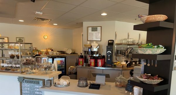 arise cafe commercial dining room after painting