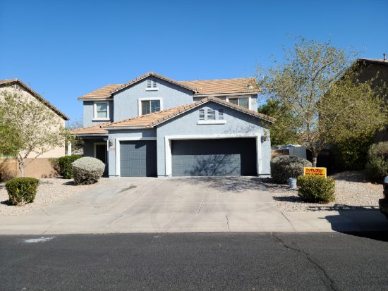 A home in Buckeye, Arizona after exterior painting by CertaPro.