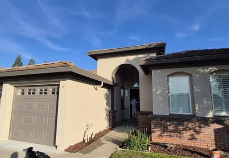 Exterior Stucco Painting in Roseville