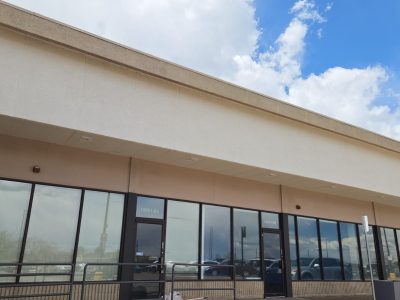 commercial stucco soffit