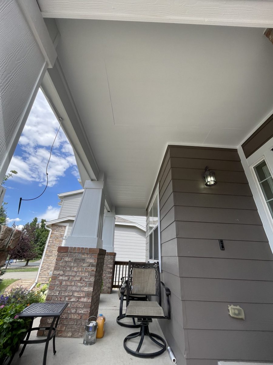 house exterior porch after trim and accent repaint Preview Image 6