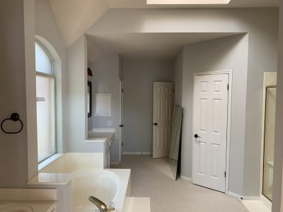 Master Bathroom Repainted
