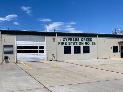 Cypress, TX- Exterior- After- Fire Station