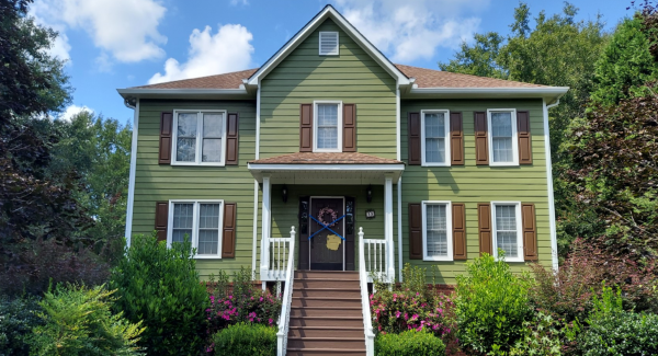 Green Exterior Painting in Douglasville, GA