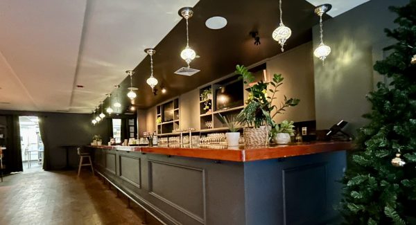 modern bar interior