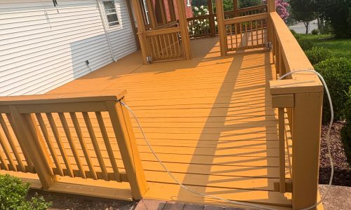 Exterior Deck After