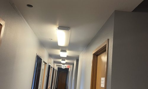 The Final Result of the Office Hallway