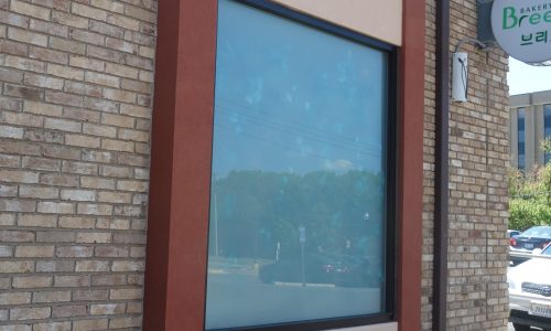 Power Washed Bakery Window
