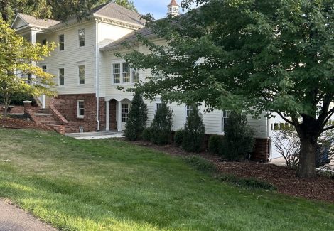 Classic Colonial Home Exterior Refresh