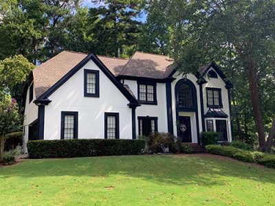 Farmhouse stucco