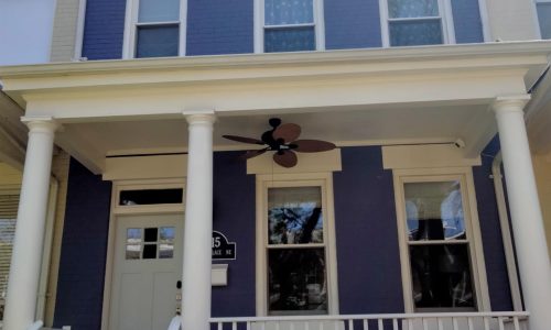 Exterior Blue House