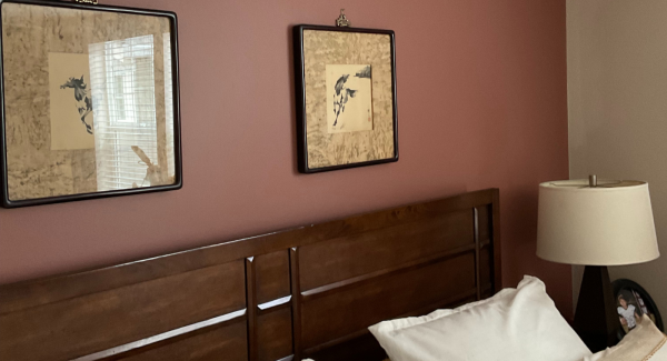 Red Bedroom Painting in Lacey, WA