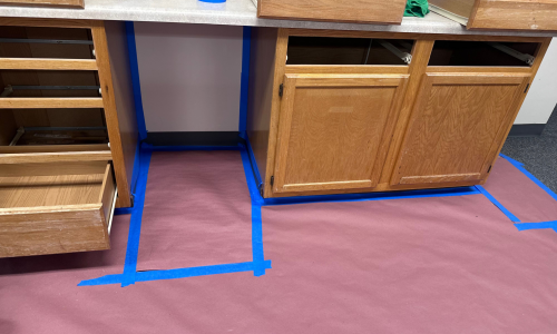 Interior Cabinets Before