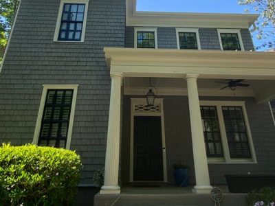 photo of repainted home in roswell georgia