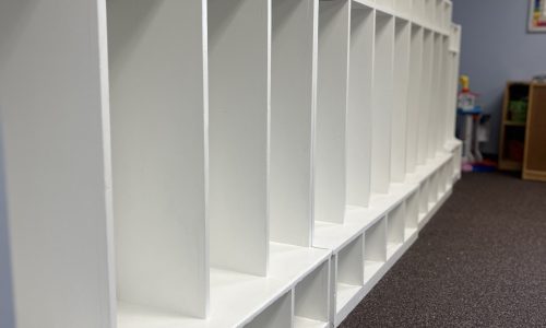 School Cubbies Painting