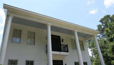 Clean, Crisp White Exterior Painting
