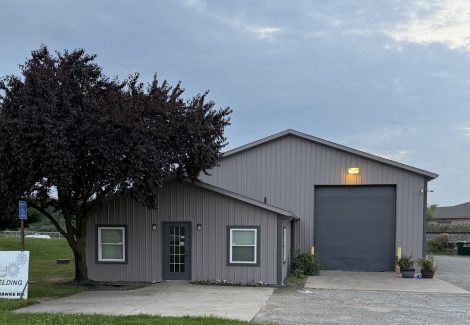 Corrugated Metal Painting