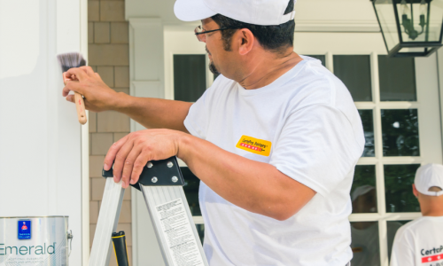 Certapro painters exterior painting a south arlington home