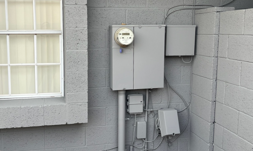 Outdoor Electric Meter New