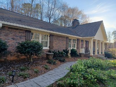 photo of repainted home in roswell